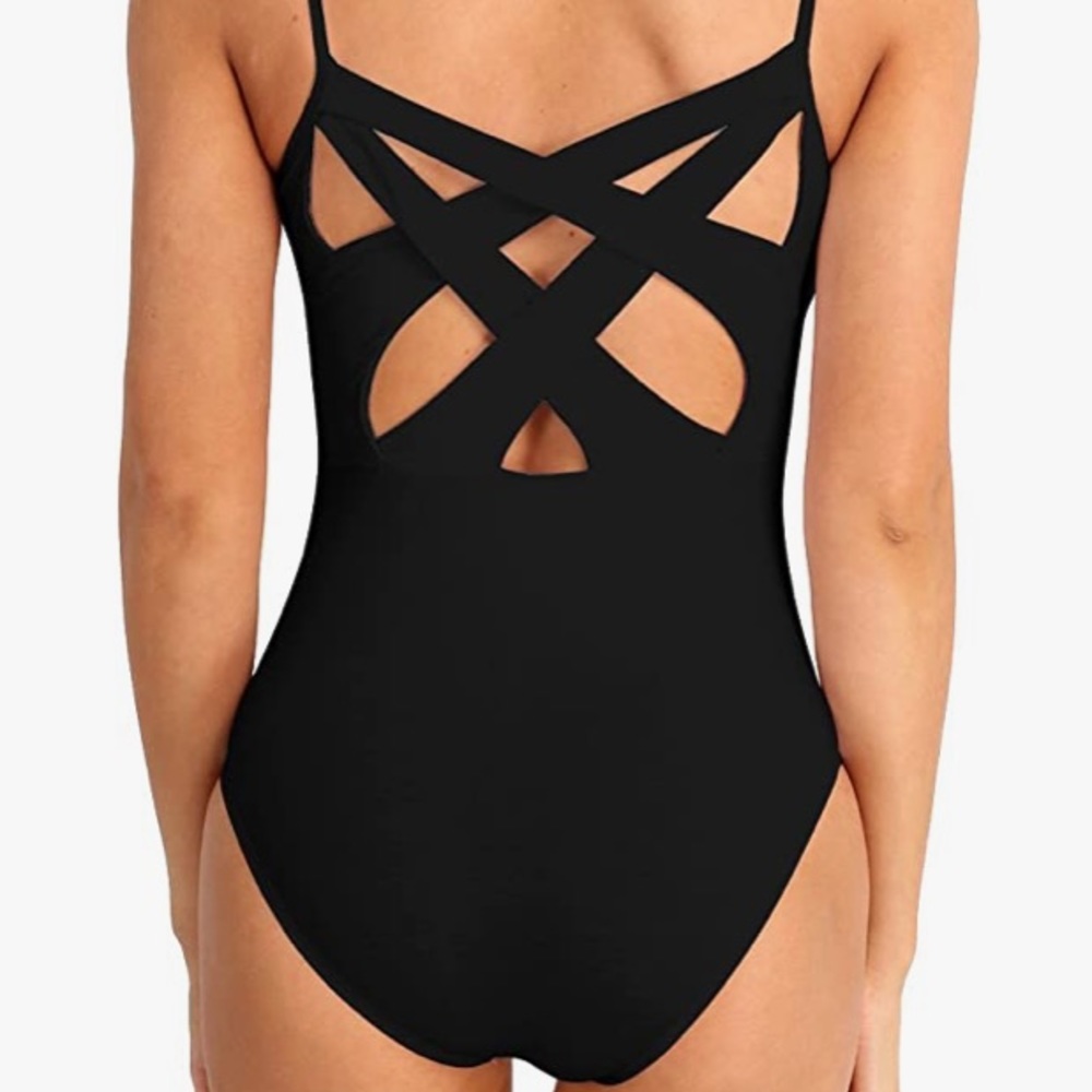 NWT   Black Leotard
